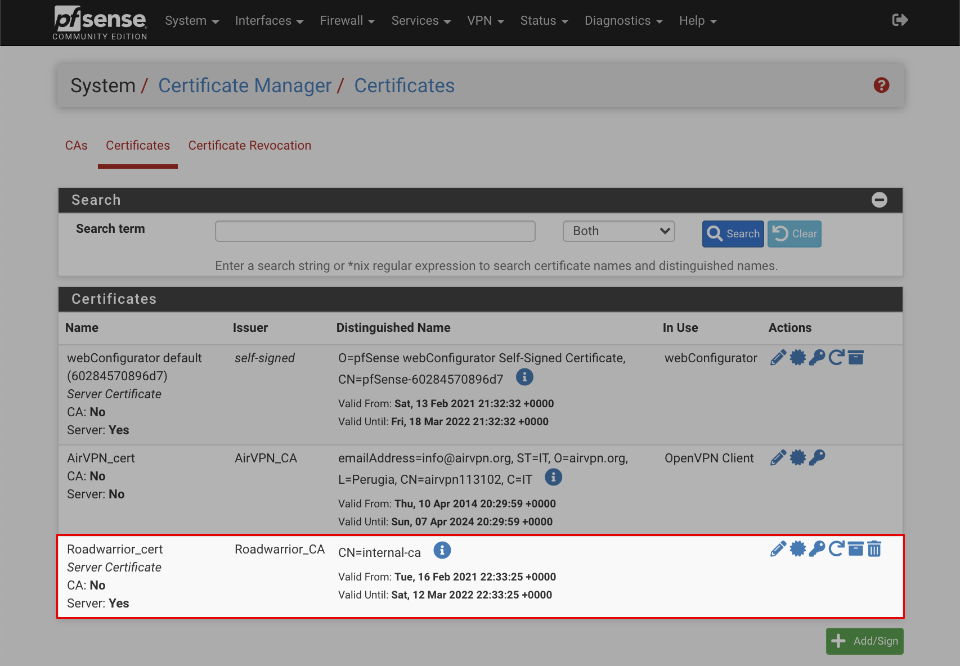 Openvpn Access Server Certificate