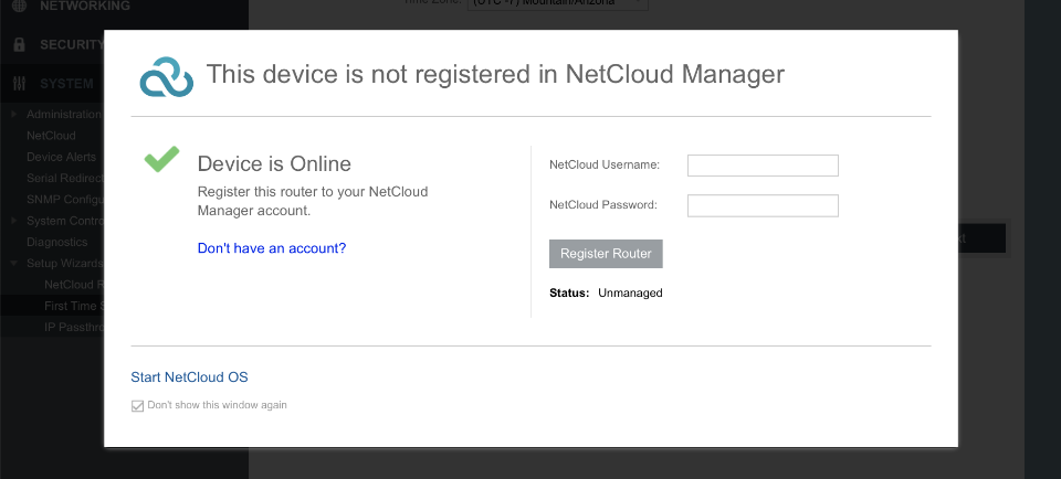 Bypass Netcloud