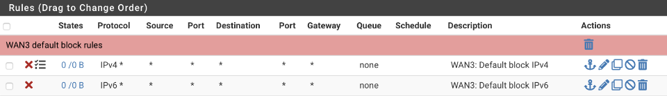 WAN3 firewall rules